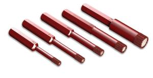 Wholesale Orange High Durability Diamond Core Drill Bit , Multipurpose Diamond Tile Drill Bit from china suppliers