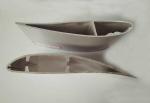 Black / Silvery Anodized Aluminum Extrusion Industrial Fan Blade / 6063 - t5
