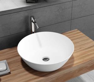 Wholesale Durable Counter Top Basin Renewable Formable Stone Vessel Sinks from china suppliers