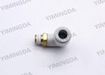 Elbow Male Cutter Spare Parts 465500621 Fitting For Gerber Textile Machine