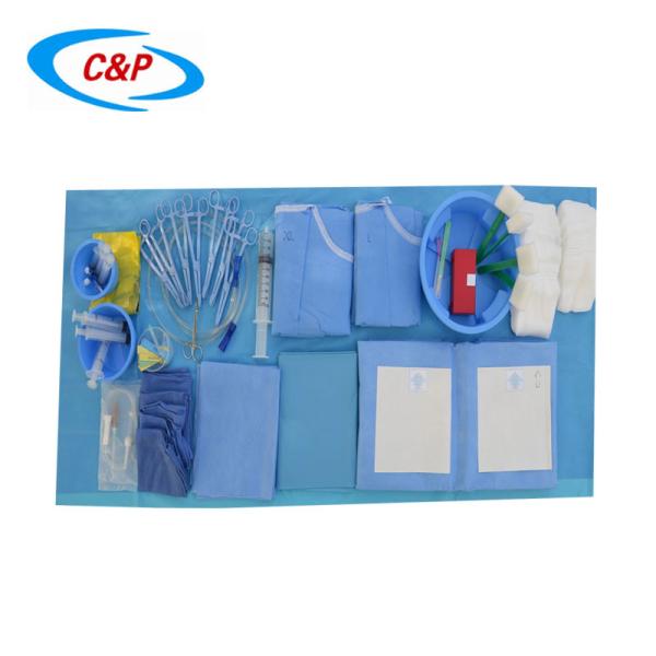 Angiography Medical Nonwoven Pack With EO Sterilization For Femoral Radial
