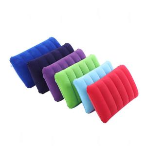 Wholesale Outdoor Inflatable Square Pillow , Multifunctional PVC Inflatable Flight Pillow from china suppliers