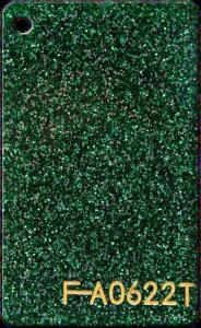 Wholesale Green Emerald Glitter Acrylic Sheets Impact Resistance Easy To Clean from china suppliers