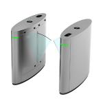 Residential Fingerprint Color OEM Turnstile Barrier Gate AC100-240V For Disabled