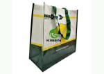 CMYK Laminated Woven Carry Bags For Exhibition Handled Gravure Printing
