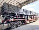 CIMC 3 Axle Draw Bar Side Dump Full Trailer 40-100 Tons Drawbar Towing Dolly
