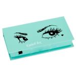Folding Cosmetic Magnetic Gift Box Eyelash Small Paper Packaging Box Customizabl