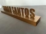 Versatile 3D Mirrored/Black Stainless Steel Wall Letters for Advertising and