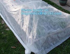 Wholesale Heavy Winter Protection Plant Cover Winter Cover Anti-frost Zipper And Drawstring Cold Protection Non-woven Plant Antifr from china suppliers