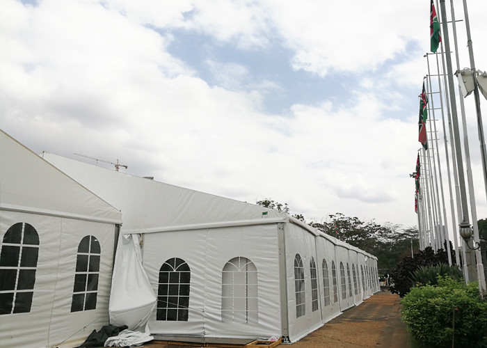 PVC Roof Expandable Aluminum Transparent 40x60 Wedding Tent