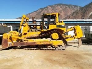 Wholesale D8R Second Hand Caterpillar Bulldozer , Used Cat Bulldozer with Blade / ripper from china suppliers