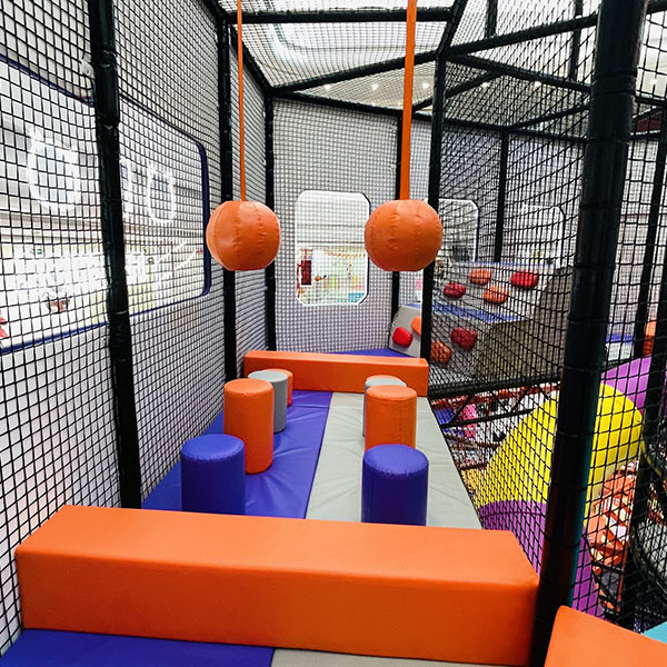 Junior Ninja Course Indoor Playground Equipment for Ages 5-12