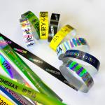 Adjustable Plastic Glitter Laser Wristband for Event Concert Music Festival