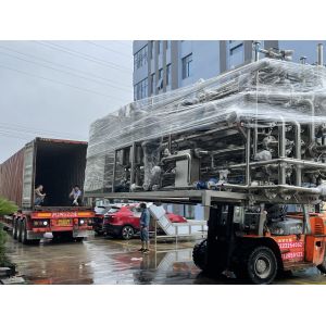 380V 50Hz Apple Jam / Juice Production Line 2t/H Water Saving