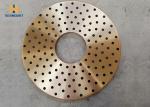 Centrifugal Casting Copper Metal Plate High Density Round Copper Plate