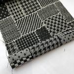 Stunning Patchwork Jacquard Cloth Material Woven Denim Fabric 9.5 Oz