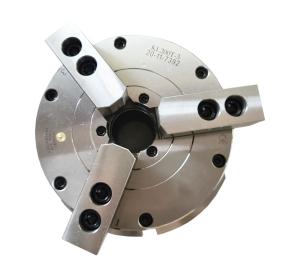 Wholesale CNC Hydraulic 3 Jaw Solid Power Lathe Chuck from china suppliers