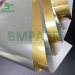 Waterproof 70GSM 75GSM Golden Silver Wet Strength Beer Label Metallized Paper
