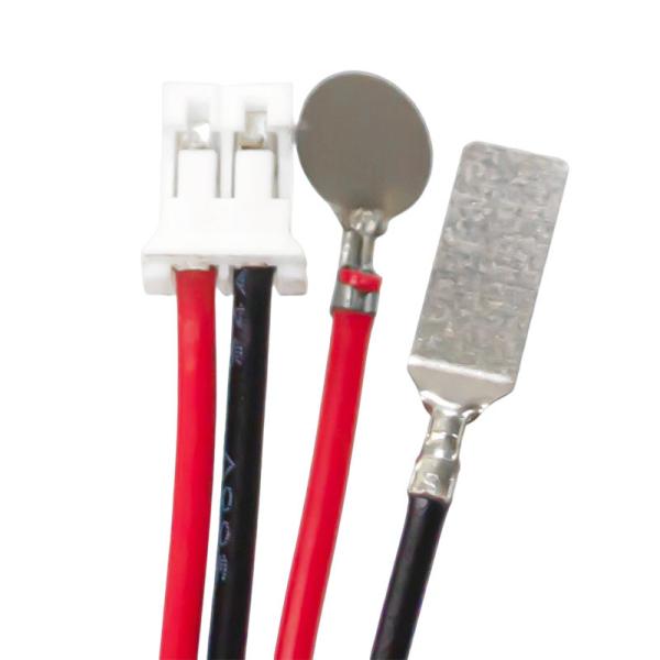 JST 2.54mm 2PIN Connector Cable Assembly With Crimp Nickel Plated Battery Wire