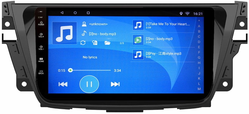 Ouchuangbo car radio multi media stereo android 6.0 for MG GS with bluetooth SWC BT AUX 4 Cores