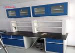 Silent Rail Chemistry Lab Bench Laboratory Furniture Malaysia With Epoxy Resin
