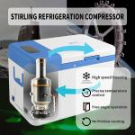 12V/24V Refport Ultra Low Temp -60C Compact Low Noise Low Energy Household Food