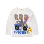 Children'S Sports Shirts Children'S Pullovers Boys' Long Sleeved T-Shirt Trend