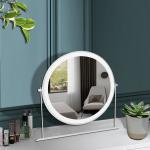 Adjustable Light Lady Dressing Cute Make Up Mirror Morden Style Custom Cosmetic
