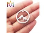 2.2g Mountaineering Enthusiasts Stainless Steel Hollow Charms