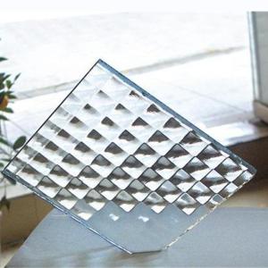 Wholesale Square Tempered Patterned Glass Customized For Window Furniture from china suppliers