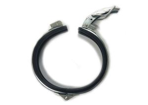 Wholesale 24&quot; Gal Pipe Clamps Side Groove Integrated Rubber Washer Quick Release Fit With Gasket from china suppliers