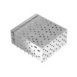 LP24BC01201 SFP+ 2x4 Cage Connector Press-Fit With Inner Light Pipe