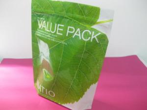 Wholesale Recycled Laminated Green Stand Up Pouch Bag k for Facial Cream from china suppliers