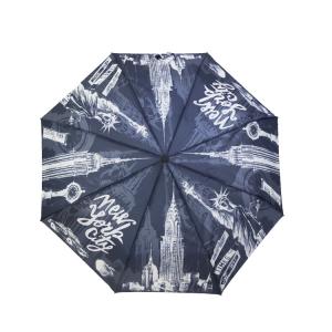 Wholesale Auto Open Close Unbreakable Metal Ribs Storm Umbrella Silk Screen Printing from china suppliers