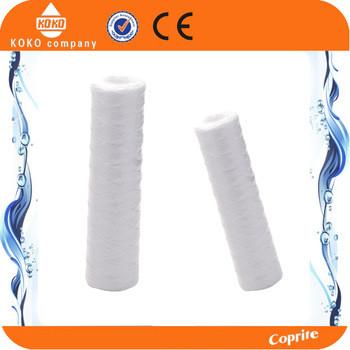 PS Cotton Whole Material Whole House Water Filter Cartridge / Polypropylene