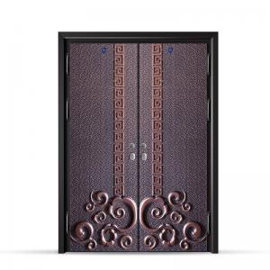 Wholesale Luxury Main Front Exterior Door Design Aluminum Door 120/150 Min from china suppliers