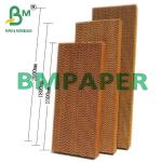 Wet Strength Cooling Pad Unbleached Brown Kraft Paper For Poultry Farm