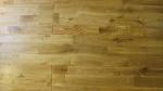 Oak Solid 3-strips, hand-scraped,distressed,UV lacquer