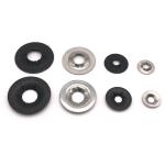 Stainless Steel Circlip Round Thin Spring Star Self Lock Flat Washer 6mm M8
