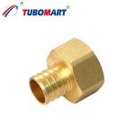 Brass Pex Crimp Fittings Up To 200 Psi Pressure Rating Plumbing Crimp Fittings