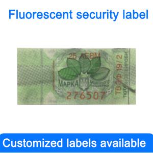 Wholesale Micro Text Surface Finishing Tax Stamp Label For Secure Cigarette Packaging from china suppliers