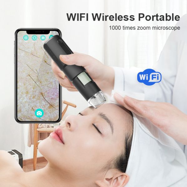 1000X Wifi Electron 480P USB Camera Microscope