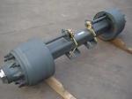 Tractor Semi Trailer Lift Axle 1840mm FUWA Square 16 Tons Odm