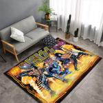 Striped checkered new large carpet supply wholesale feather ins style bedroom