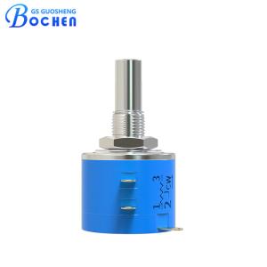 Wholesale 10 Turn 5k 20k 10k Ohms Wire Wound Potentiometer 3540 2w 5% ODM from china suppliers