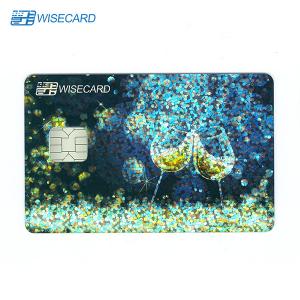 Wholesale Business PVC Smart Chip Card Card With Color Gold Printing from china suppliers