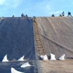 100% Virgin Material HDPE Geomembrane Pond Liner Industrial Design Style UV