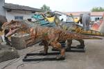 Soft Silicone Rubber Animatronic Dinosaur Ride On Site Installation Available