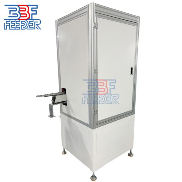 Soundproof Enclosure Electromagnetic Vibrator Feeder Metal Parts Vibrating Bowl