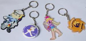 Wholesale High Visible Custom PVC Keychains With Plastic / Rubber Material from china suppliers